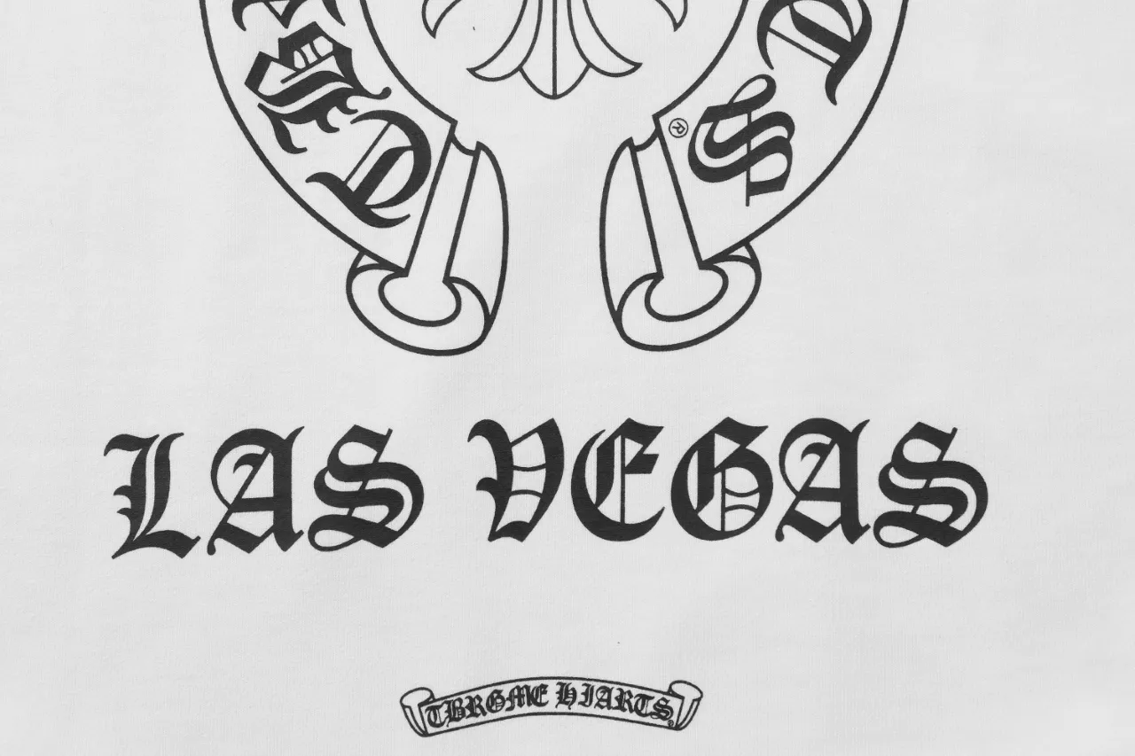 P250 Chrome Hearts Chrome Hearts Horse Shoe Printed Round Neck Sweatshirt Size: SMLXL Color: White Black